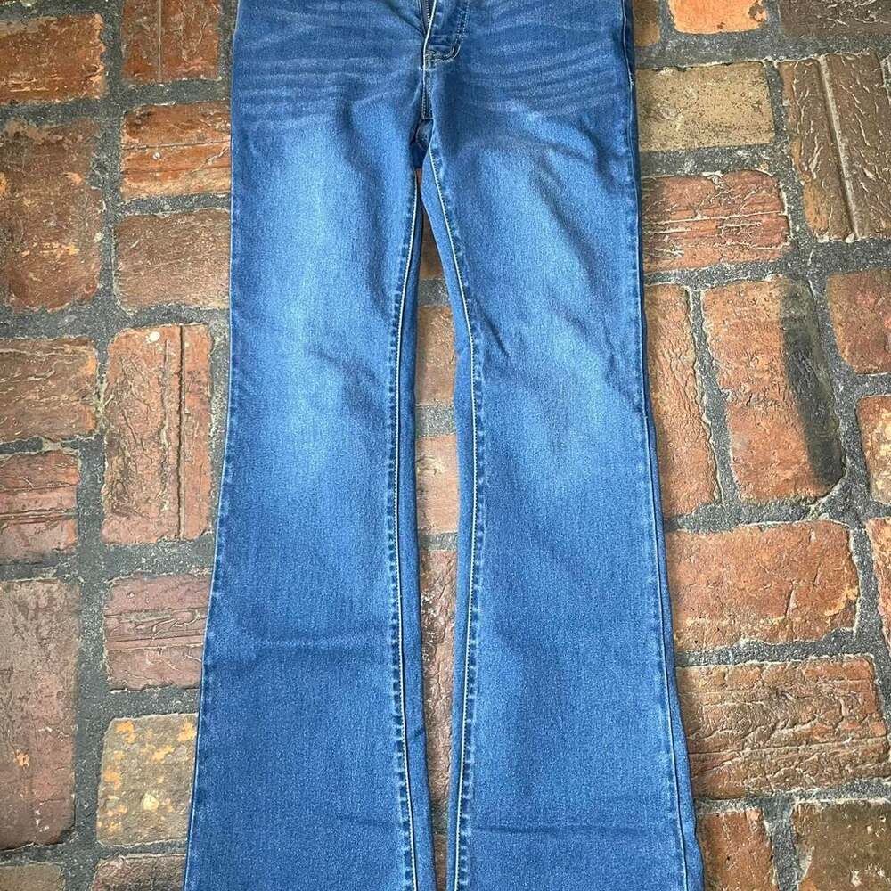 Love Soho Flare Jeans Blue Denim Women's Size 7